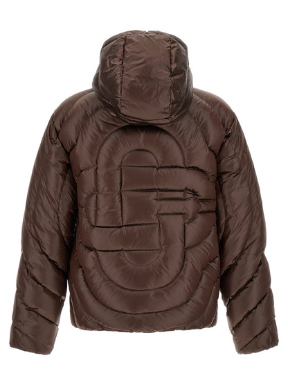 Casablanca Brown Polyamide Full-Length Jacket