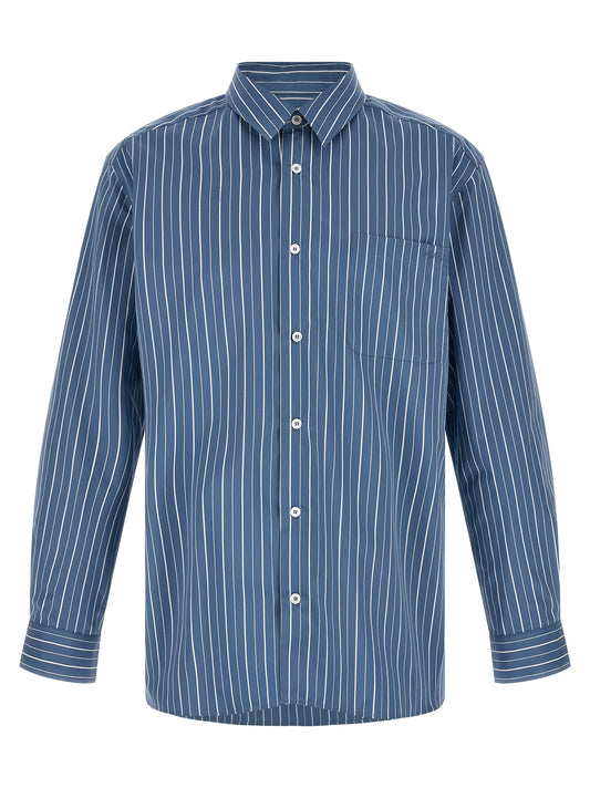 A.P.C. Blue Cotton Blouse
