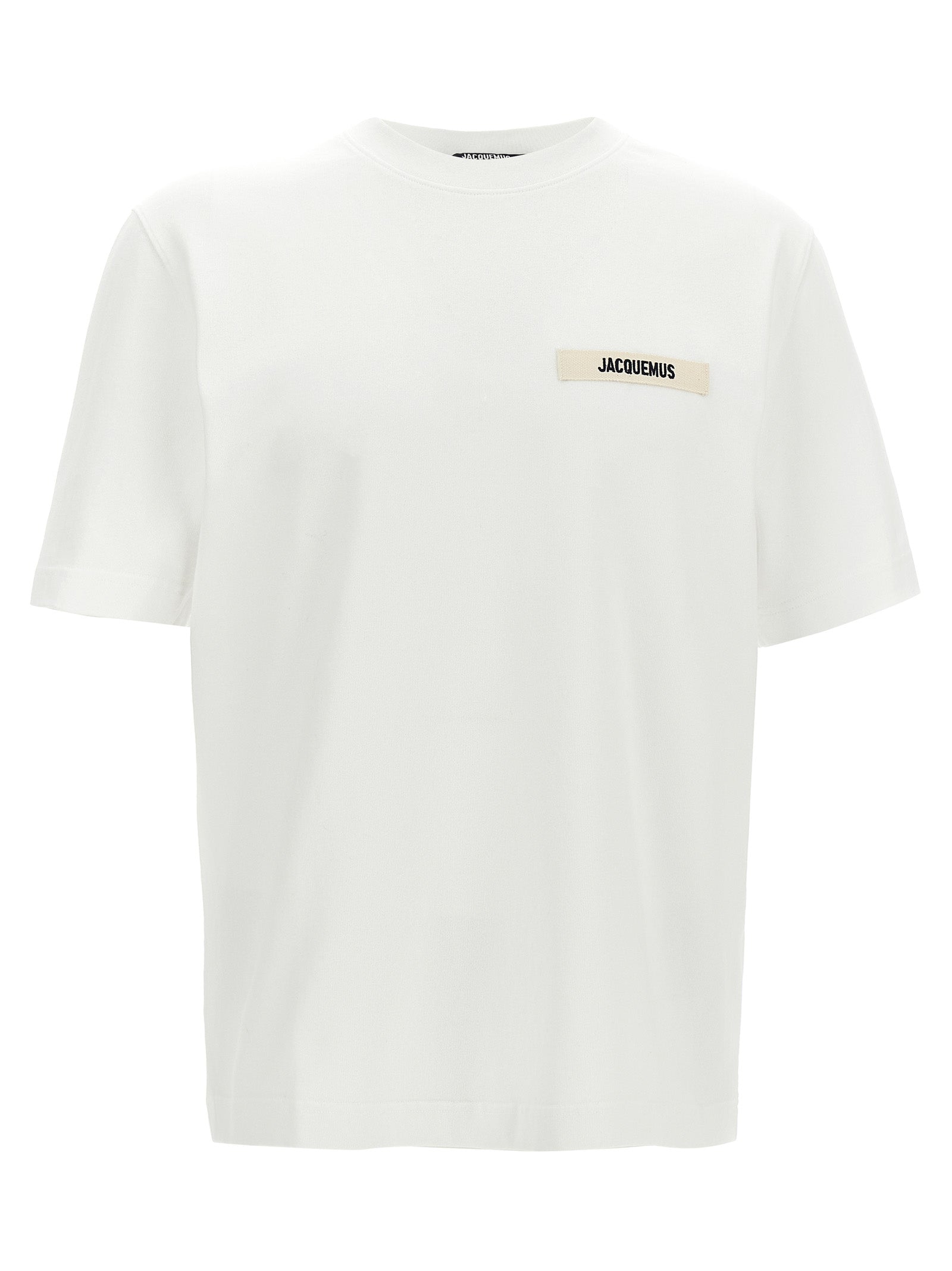 Jacquemus White Cotton T-Shirt