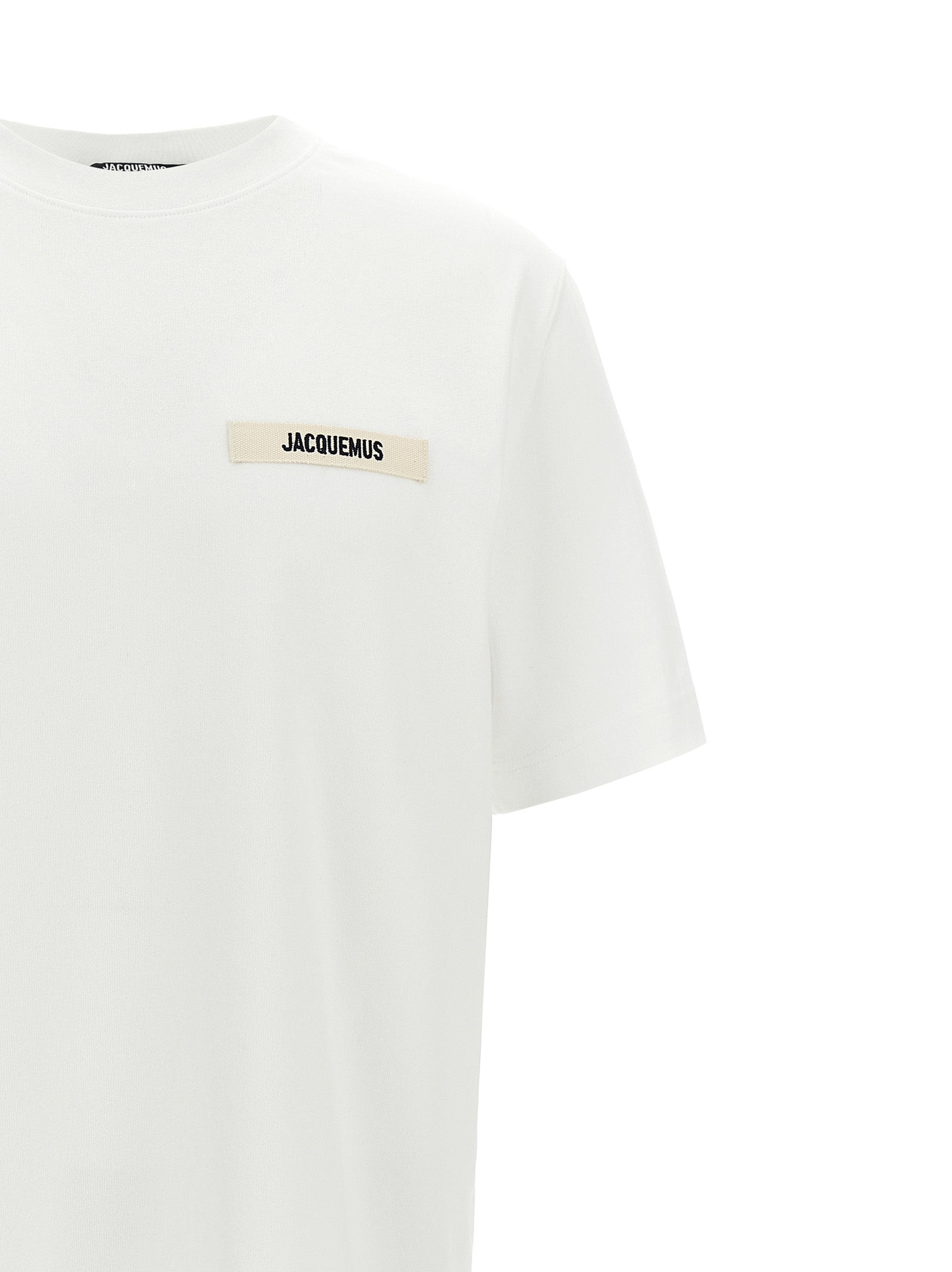 Jacquemus White Cotton T-Shirt