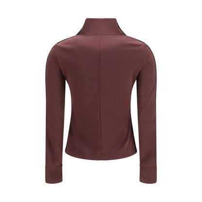 Courrèges Bordeaux Polyester Sweatshirt