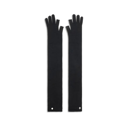Rick Owens Black Wool Oves Aries Gloves