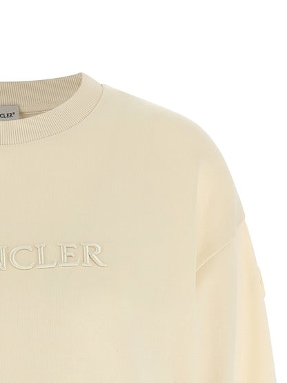 Moncler Beige Cotton Sweatshirt