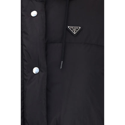 Prada Black Goose Down Parka