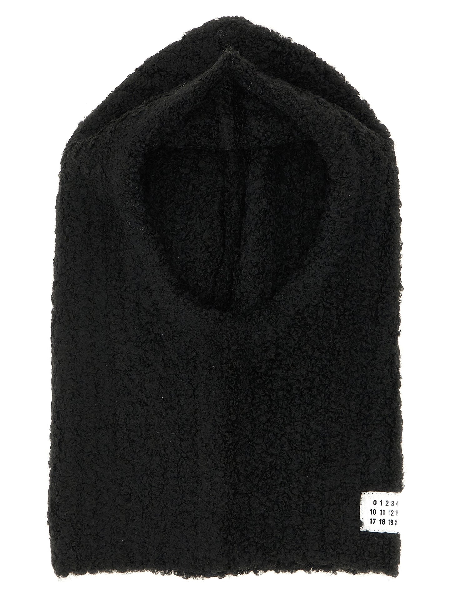 MM6 Maison Margiela Black Marabou Hat