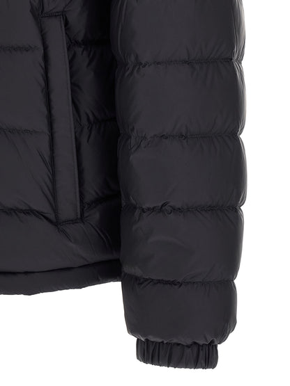 Moncler Blue Polyamide Full-Length Jacket