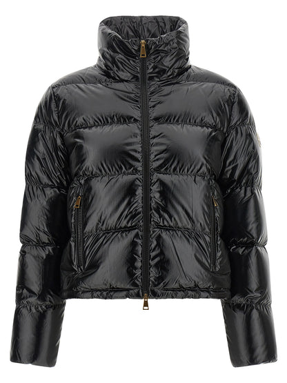Moncler Black Polyamide Full-Length Jacket