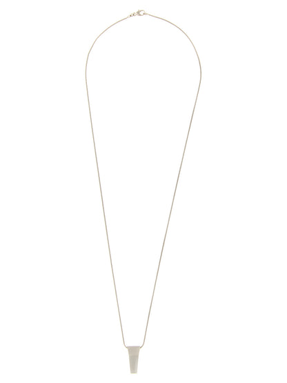 Rick Owens Silver Brass Necklace