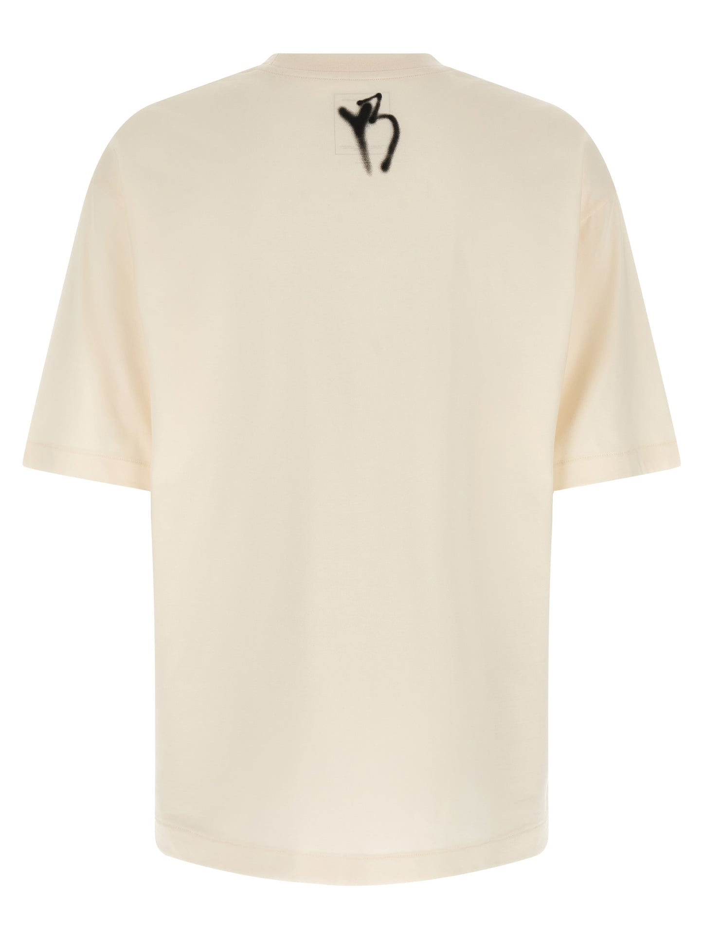 Y-3 White Cotton T-Shirt