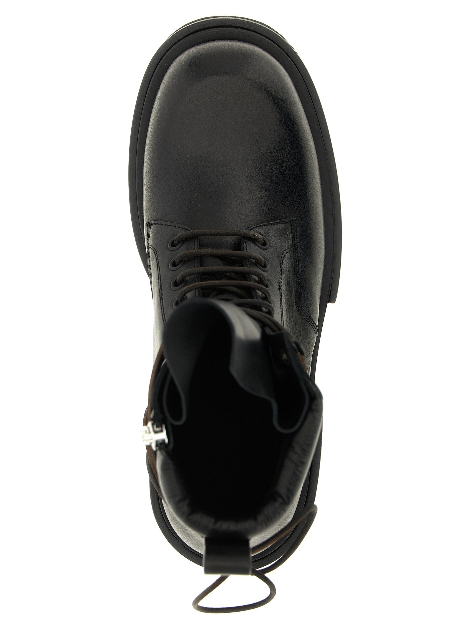 Rick Owens Black Calfskin Chelsea Boots