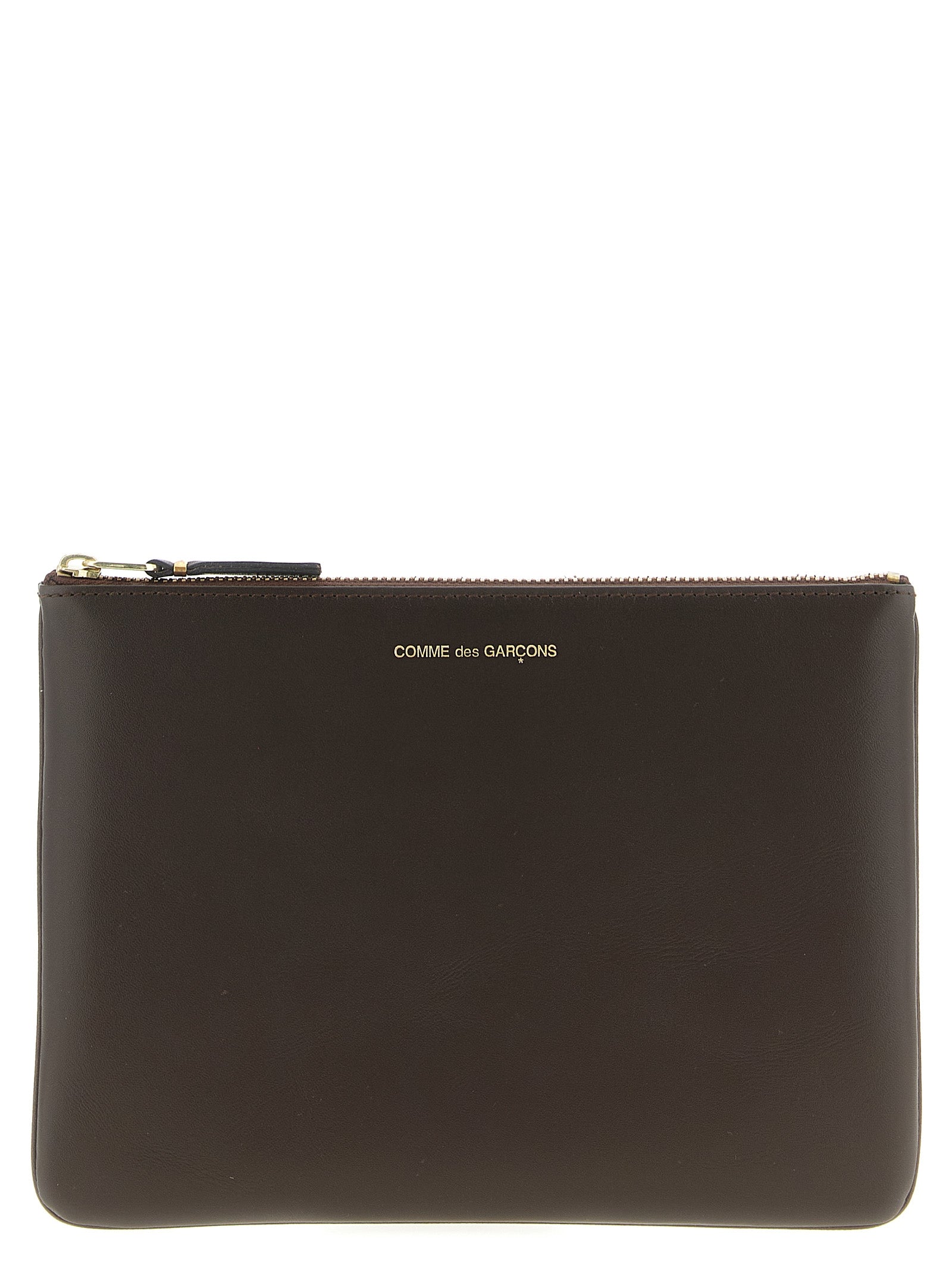Comme Des Garçons Brown Cowhide Cardholder