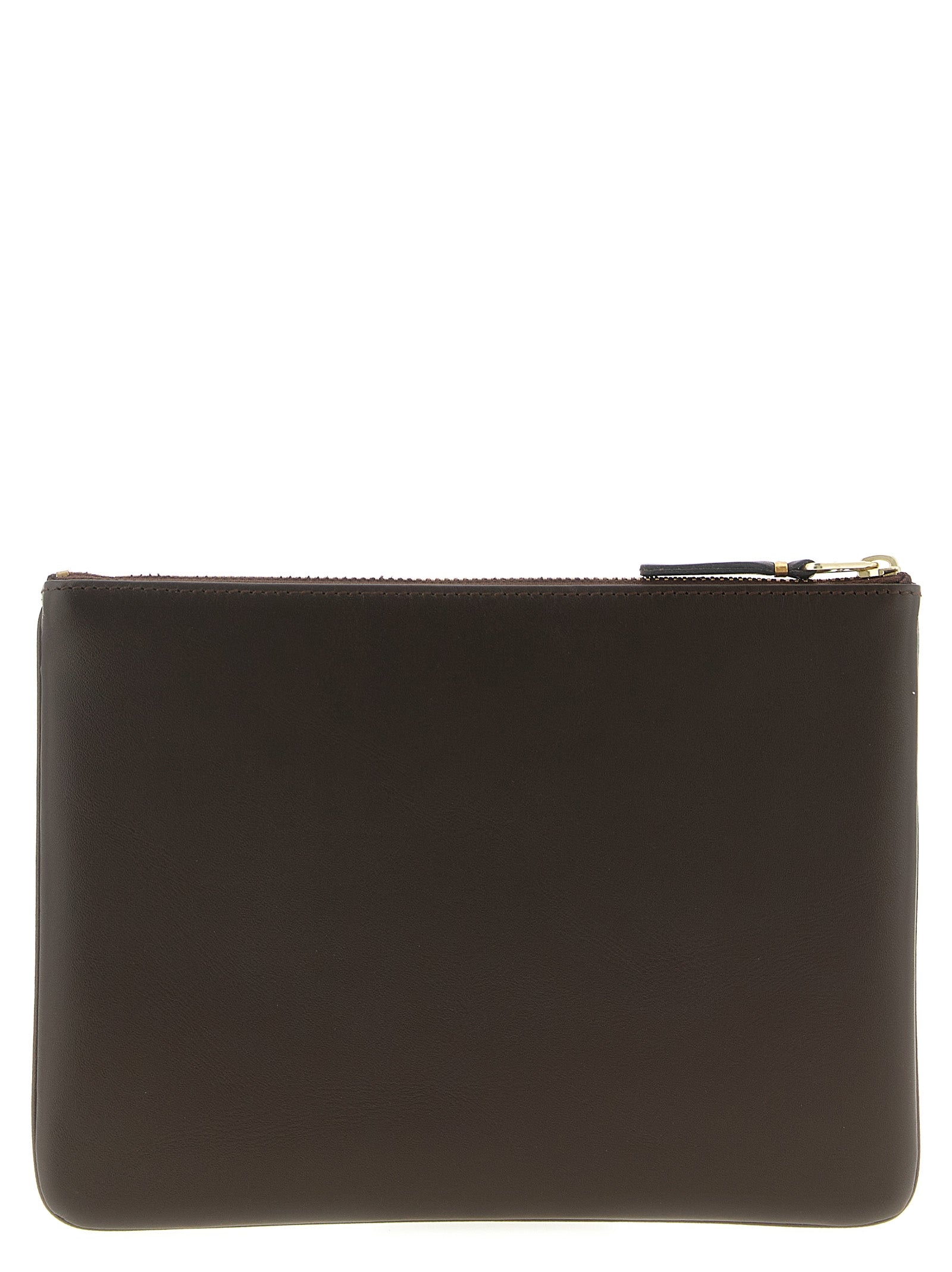 Comme Des Garçons Brown Cowhide Cardholder