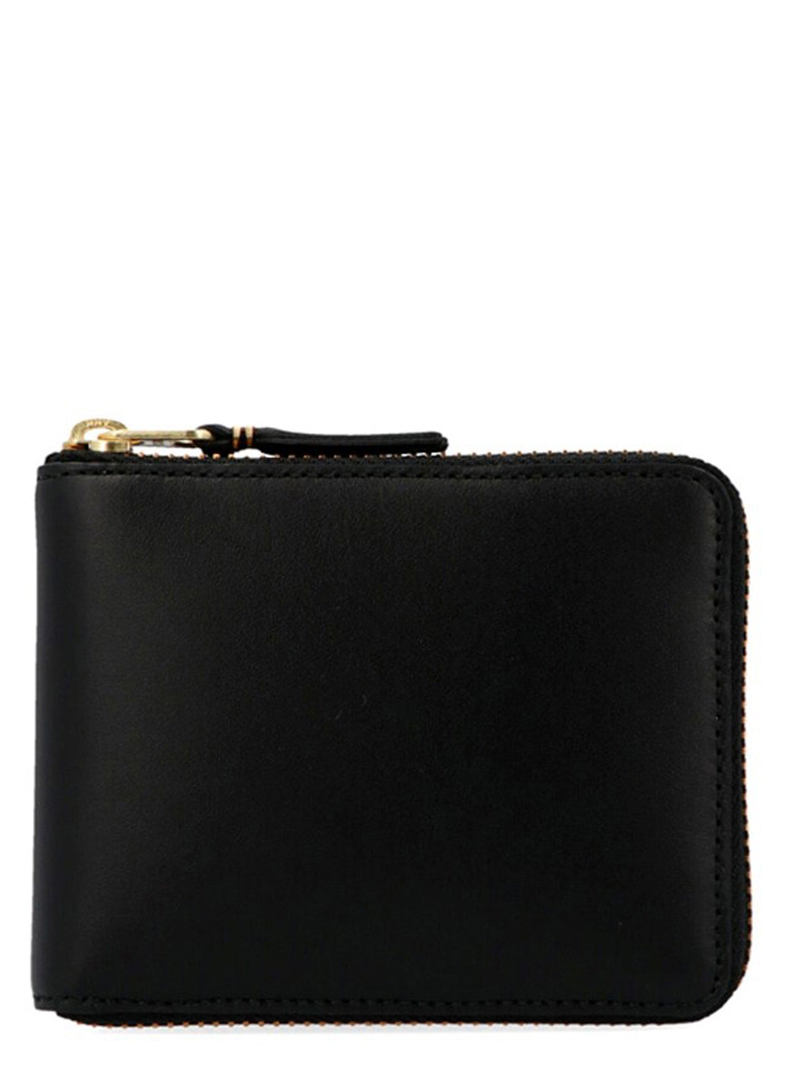 Comme Des Garçons Black Calfskin Cardholder