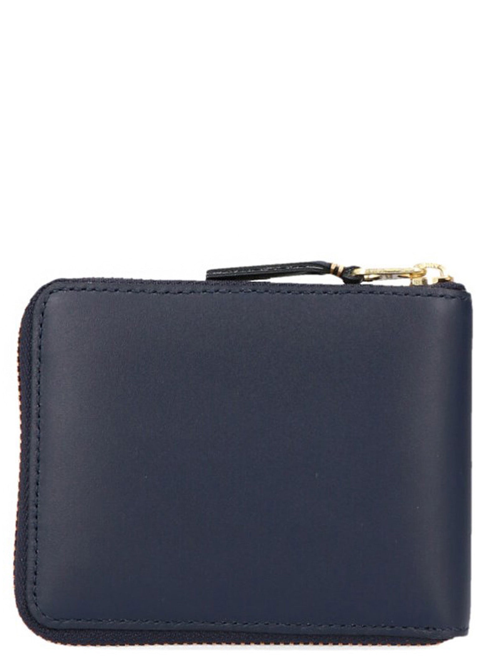 Comme Des Garçons Blue Calfskin Wallet