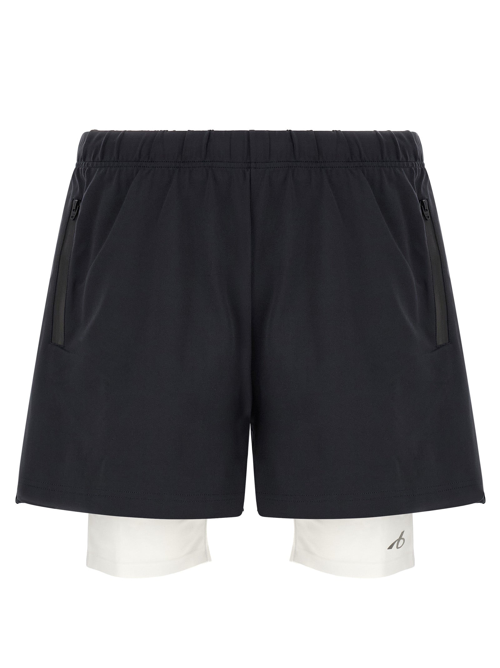 Balenciaga Bicolor Polyamide Bermuda Shorts