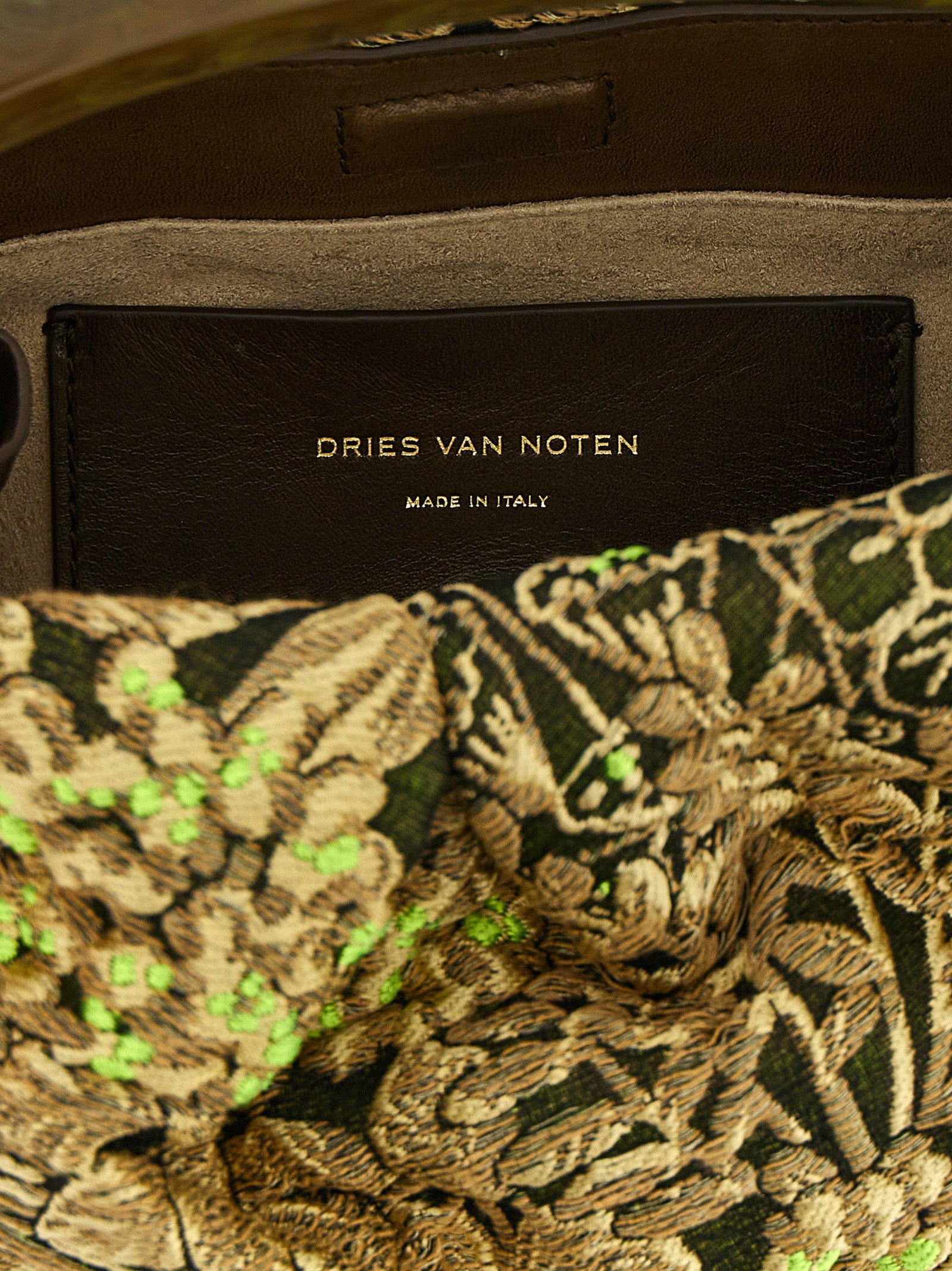 Dries Van Noten Multicolor Polyester Handbag