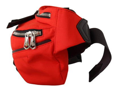 Givenchy Red Polyamide Downtown Large Bum Belt Bag