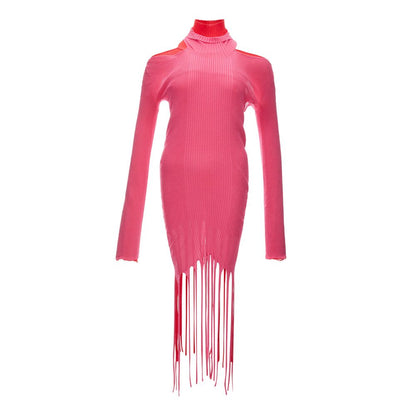 Bottega Veneta Pink Cotton Casual Dress