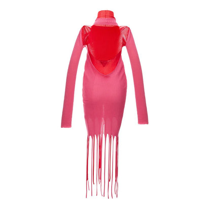 Bottega Veneta Pink Cotton Casual Dress