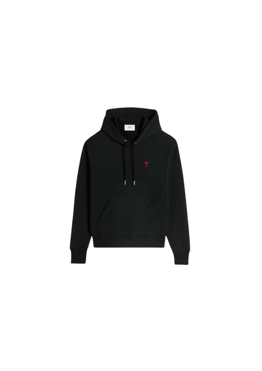 AMI HOODIE BLACK