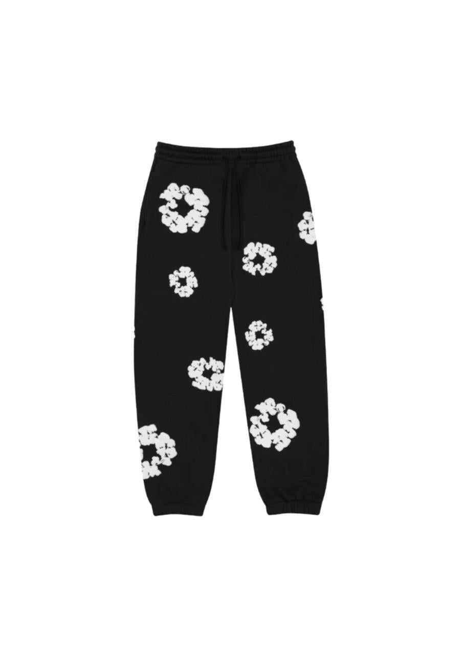 PANTALON DE JOGGING  NOIR IMPRIME DENIM TEARS