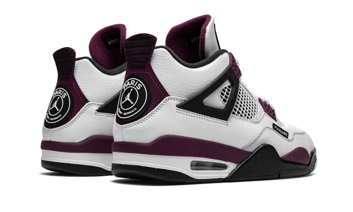 Jordan 4 PSG Neutral Grey Bordeaux