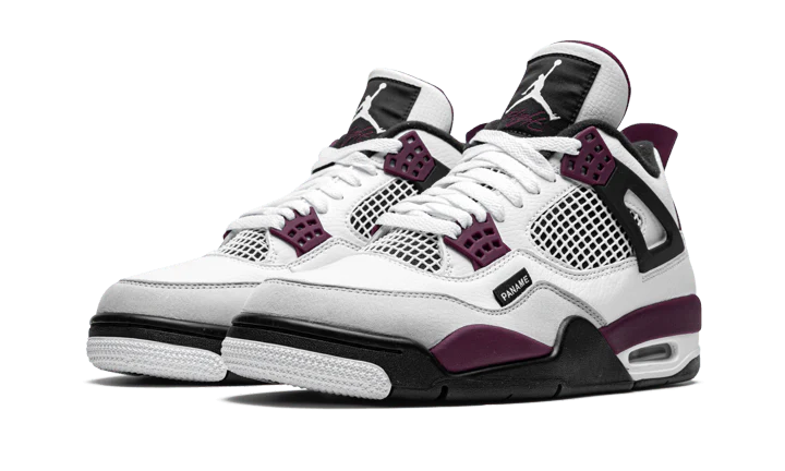 Jordan 4 PSG Neutral Grey Bordeaux